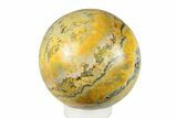 Polished Bumblebee Jasper Sphere - Indonesia #254757-1